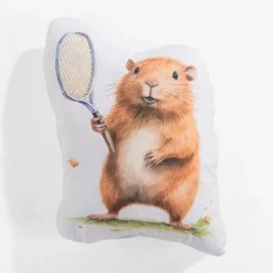 Dzieci inny Poduszki I Poszewki Dla Dzieci|Poszewki I Poduszki Dekoracyjne^Przytulanka KAPIBARA TENIS 42x32 cm