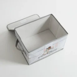 Dzieci inny Przechowywanie|Pudełka I Pojemniki Do Przechowywania^Pudło do przechowywania szare 27x20x16 cm
