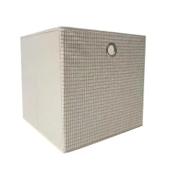 inny Pudełka I Pojemniki Do Przechowywania^Pudło składane do przechowywania beżowe 30x30x30 cm