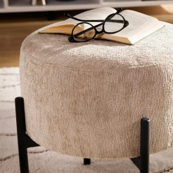 Clearance inny Puf beżowy LUPUN