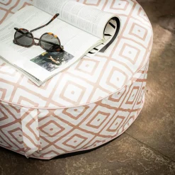 Outlet inny Puf nadmuchiwany 55x25 cm, różne wzory, MIX
