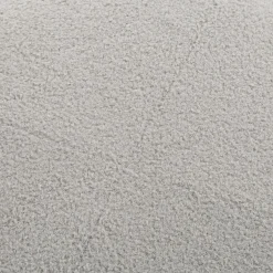 New inny Puf okrągły boucle jasnoszary IQOMO