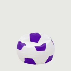 Clearance Puf piłka biało-fioletowy SPORT L