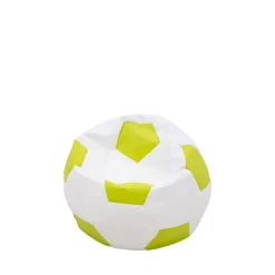 Dzieci Pufy Dla Dzieci|Pufy I Podnóżki^Puf piłka biało-limonkowy SPORT L