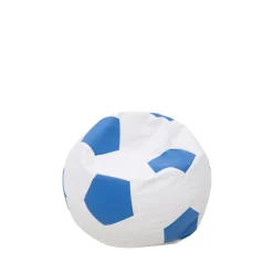 Clearance Puf piłka biało-niebieski SPORT L