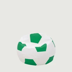 Sale Puf piłka biało-zielony SPORT M