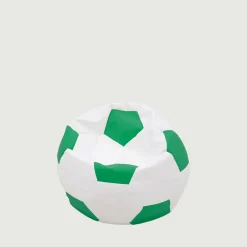Sale Puf piłka biało-zielony SPORT M