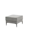 Clearance Puf tapierowany szary TERRA