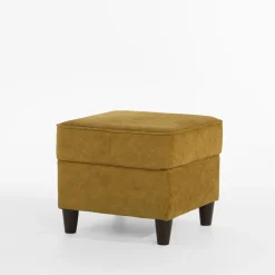 FN Design Pufy I Podnóżki^Puf żółty KING