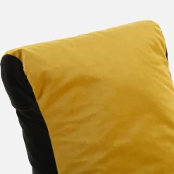Dzieci Pufy Dla Dzieci|Pufy I Podnóżki^Puf welurowy żółto-szary MEG