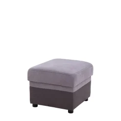 Fresh Pufy I Podnóżki^Puf z pojemnikiem szary NESSI