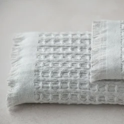 Online Texpol Ręcznik bambusowy srebrny SOFT WAFEL BAMBOO SPA 50x80 cm