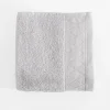 Clearance Eurofirany Ręcznik bawełniany srebrny LAYLA 70x140 cm