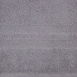 Online Eurofirany Ręcznik bawełniany srebrny GALA 50x90 cm