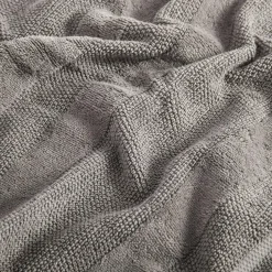Hot Ręcznik bawełniany szary TABBY 70x140 cm