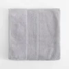 Online inny Ręcznik do kąpieli bawełniany jasnoszary MARIO 70x140 cm