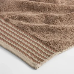Sale Faro Ręcznik do kąpieli taupe VELA 70x140 cm