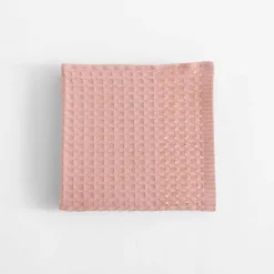 New inny Ręcznik kuchenny różowy WAFEL 40x60 cm