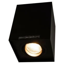 Sale Zumaline Reflektor natynkowy 1-punktowy czarny QUADRO SL 1