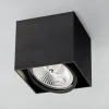 Outlet Zumaline Reflektor natynkowy 1-punktowy czarny BOX1 13,2x13,2 cm