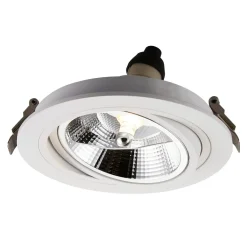Zumaline Spoty Wpuszczane^Reflektor podtynkowy biały CHUCK 111 SL ROUND