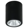 Hot Luminex Reflektor 1-punktowy czarny ROUND, średnica 11 cm