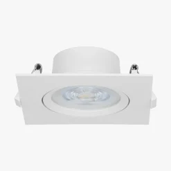 LED-POL Spoty Wpuszczane^Reflektor spot podtynkowy kwadratowy biały ORO ZUMA LED S 5W CCT-W