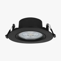 Sale LED-POL Reflektor spot podtynkowy okrągły czarny ORO ZUMA LED R 5W CCT-B