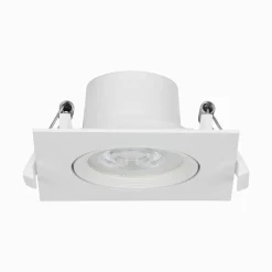New LED-POL Reflektor spot podtynkowy kwadratowy biały ORO ZUMA LED S 9W CCT-W