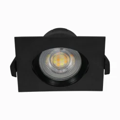 Hot LED-POL Reflektor spot podtynkowy kwadratowy czarny ORO ZUMA LED S 9W CCT-B