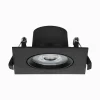Best LED-POL Reflektor spot podtynkowy kwadratowy czarny ORO ZUMA LED S 5W CCT-W