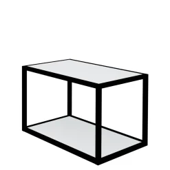 Qubik Regały I Półki^Regał KAMPO 59,7 cm + komplet białych półek INSIDE