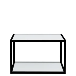 Qubik Regały I Półki^Regał KAMPO 59,7 cm + komplet białych półek INSIDE
