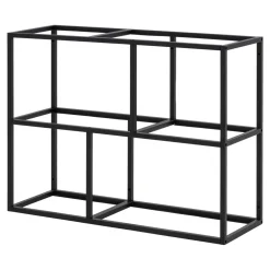 Sale Regał KAMPO 100,2 cm + szklane półki INSIDE