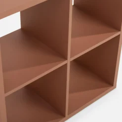 Dzieci FORTE Regały Dla Dzieci|Szafki^Regał kwadratowy MAURO terracotta