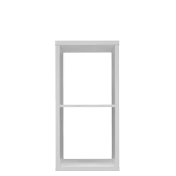Outlet FORTE Regał MAURO 72,8x38,2 cm biały