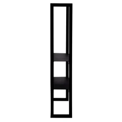 Best Regał nadstawny na przyprawy czarny metal KAMPO 60 cm