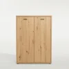 Outlet FORTE Regał niski z drzwiami GOLDSBORO