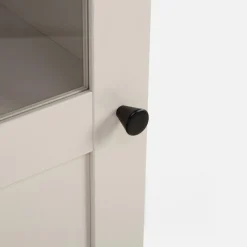 inny Szafki|Regały^Regał przeszklony kaszmir 35,2 cm TED lewy