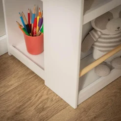 New inny Regał w kształcie domku GUSISI biało-szary