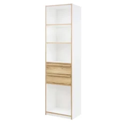 Sale FORTE Regał z półkami i szufladami S-ROOM 59,4 cm