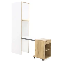 FORTE Szafki|Regały^Regał z rozkładanym biurkiem S-ROOM