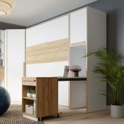 FORTE Szafki|Regały^Regał z rozkładanym biurkiem S-ROOM