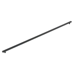 Relingi I Zawieszki^Reling do kuchni czarny OVAL MODERN 100 cm