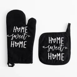 New inny Rękawica kuchenna z podkładką z napisem NICOLE COLLECTION