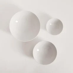 Sale inny Salaterka porcelanowa biała 26 cm