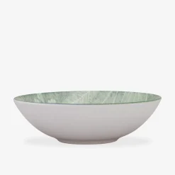 Lubiana Miski, Patery I Półmiski^Salaterka porcelanowa niebieska CZTERY PORY ROKU 17,5 cm