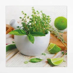 Outlet Paw Serwetki papierowe KITCHEN HERBS 20 szt.