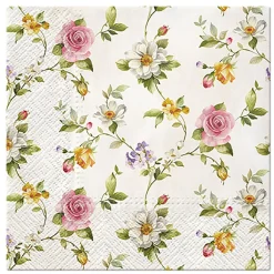 Clearance Paw Serwetki papierowe TENDER ROSES 20 szt.