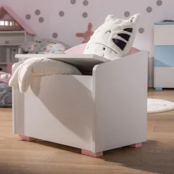 Dzieci Skrzynie Na Zabawki|Komody^Skrzynia na zabawki TOP BABY różowa
